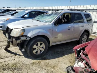 2008 Mercury Mariner with VIN 4M2CU81Z58KJ47051, listed as a Copart auction lot 52448205 with 189,870 mi miles and Salvage Title. Bid and sale history available at carsss.com. Image 1.