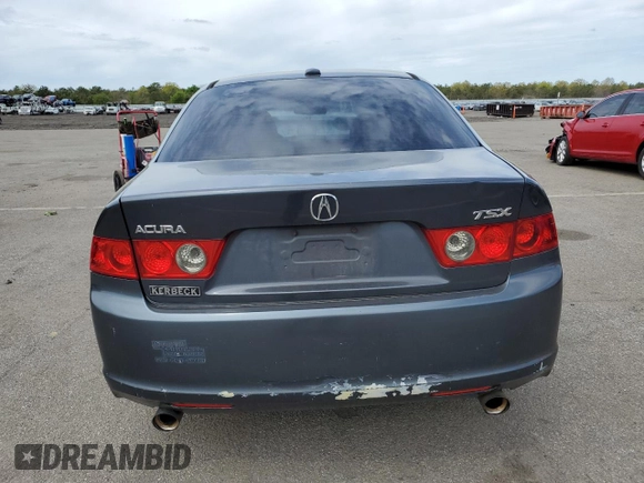2008 Acura TSX Nav with VIN JH4CL96908C001494, listed as a Copart auction lot 65917784 with 252,555 mi miles and Non Repairable. Bid and sale history available at carsss.com. Image 6.