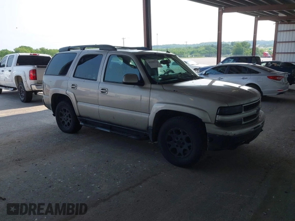 2005 Chevrolet Tahoe Z71 with VIN 1GNEK13T65R233810, listed as a IAAI auction lot 42398713 with Not provided miles and . Bid and sale history available at DreamBid. Image 1.