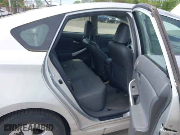 2011 Toyota Prius I with VIN JTDKN3DU9B1403223, listed as a IAAI auction lot 42171753 with 47,928 mi miles and . Bid and sale history available at DreamBid. Image 8.