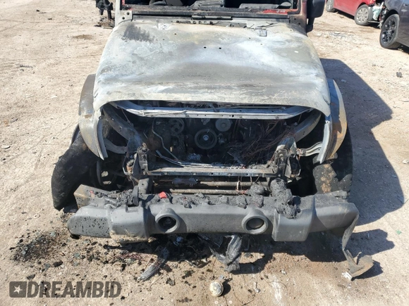 2015 Jeep Wrangler Unlimited Sport RHD with VIN 1C4BJWKG9FL642937, listed as a Copart auction lot 45654365 with Not provided miles and Non repairable. Bid and sale history available at DreamBid. Image 12.