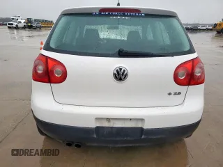 2009 Volkswagen Rabbit S with VIN WVWBA71K99W005299, listed as a Copart auction lot 45952935 with 70,833 mi miles and Salvage Title. Bid and sale history available at carsss.com. Image 6.