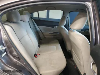 2013 Honda Civic Sdn LX with VIN 19XFB2F50DE096096, listed as a Copart auction lot 49774385 with 110,874 mi miles and Salvage Title. Bid and sale history available at carsss.com. Image 10.