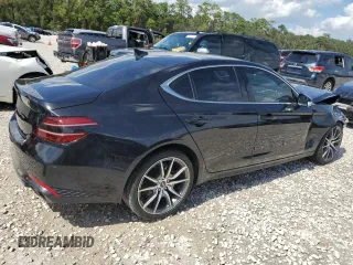 2022 Genesis G70 2.0T with VIN KMTG34TA2NU103729, listed as a Copart auction lot 65336264 with 51,705 mi miles and Salvage Title. Bid and sale history available at carsss.com. Image 3.