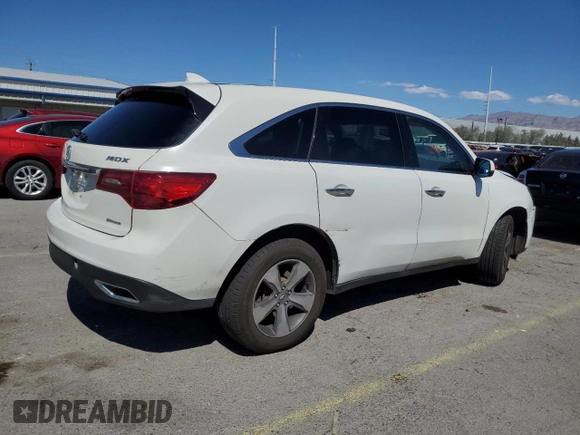 2014 Acura MDX z VIN 5FRYD4H24EB014429, wystawiony jako Copart lot #55143495 z przebiegiem 203 528 mil mil oraz Szkoda całkowita • Salvage title. Historia ofert i sprzedaży dostępna na DreamBid. Obrazek 3.