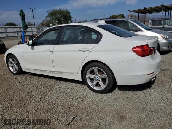2015 BMW 3 Series 328i with VIN WBA3C1C51FP852825, listed as a Copart auction lot 53169305 with 184,383 mi miles and Salvage title. Bid and sale history available at DreamBid. Image 2.