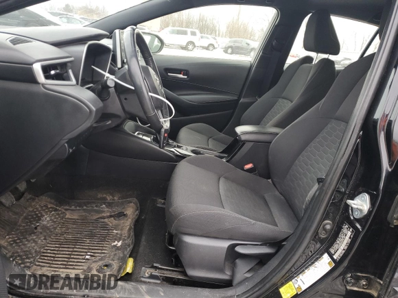 2021 Toyota Corolla Hatchback SE with VIN JTNB4MBE6M3109785, listed as a Copart auction lot 43927255 with 75,012 mi miles and Non Repairable. Bid and sale history available at carsss.com. Image 7.