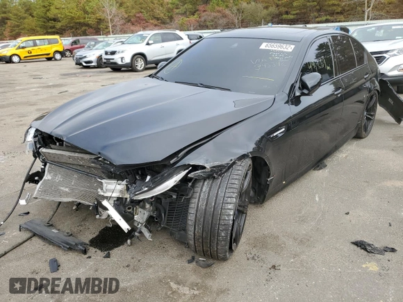2016 BMW M5 with VIN WBSFV9C57GG343342, listed as a Copart auction lot 65659632 with 44,259 mi miles. Bid and sale history available at carsss.com. Image 2.