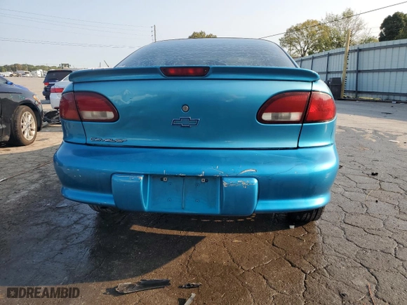 1999 Chevrolet Cavalier with VIN 1G1JC1240X7138164, listed as a Copart auction lot 70324134 with NaN miles and Clean Title. Bid and sale history available at carsss.com. Image 6.