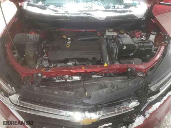 2023 Chevrolet Equinox LT with VIN 3GNAXUEG2PS203821, listed as a Copart auction lot 41343265 with 20,794 mi miles and Non Repairable. Bid and sale history available at carsss.com. Image 13.