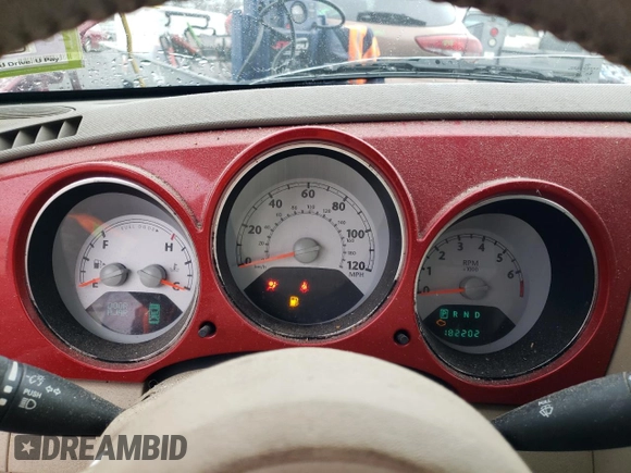 2006 Chrysler PT Cruiser z VIN 3C3HY55X76T204731, wystawiony jako Copart lot #49281695 z przebiegiem 182 202 mil mil oraz Szkoda całkowita • Salvage title. Historia ofert i sprzedaży dostępna na DreamBid. Obrazek 9.