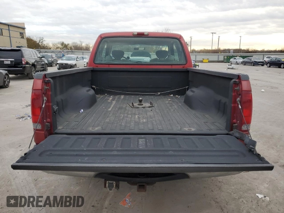 2001 Ford Super Duty F-250 XL with VIN 1FTNX20F61EB06006, listed as a Copart auction lot 84282164 with 342,531 mi miles and Salvage Title. Bid and sale history available at carsss.com. Image 10.
