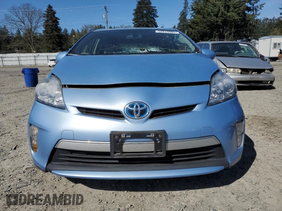 2012 Toyota Prius with VIN JTDKN3DP9C3024058, listed as a Copart auction lot 52814905 with 97,071 mi miles and Salvage Title. Bid and sale history available at DreamBid. Image 5.