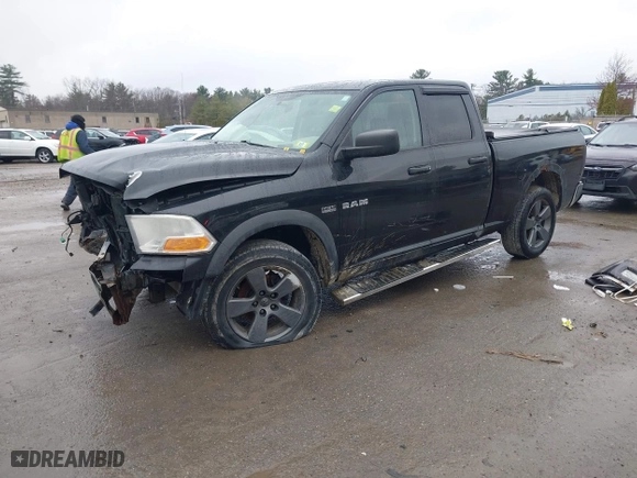 2009 Dodge Ram 1500 SLT with VIN 1D3HV18T69S701854, listed as a IAAI auction lot 41994492 with 185,066 mi miles. Bid and sale history available at carsss.com. Image 18.