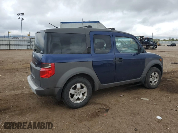 2003 Honda Element EX with VIN 5J6YH28583L022929, listed as a Copart auction lot 55410225 with 210,866 mi miles and Clean Title. Bid and sale history available at DreamBid. Image 3.