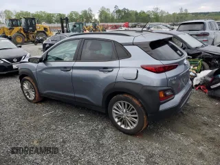 2021 Hyundai Kona SEL with VIN KM8K22AA9MU702799, listed as a Copart auction lot 52349725 with 45,980 mi miles and Salvage Title. Bid and sale history available at carsss.com. Image 2.