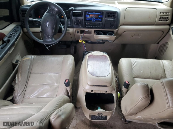 2005 Ford Excursion Limited with VIN 1FMSU43P75EA12648, listed as a Copart auction lot 41816385 with 322,576 mi miles and Salvage Title. Bid and sale history available at carsss.com. Image 8.