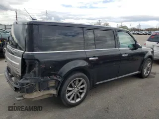 2013 Ford Flex Limited with VIN 2FMHK6D88DBD07996, listed as a Copart auction lot 51974725 with 134,375 mi miles and Salvage Title. Bid and sale history available at carsss.com. Image 3.