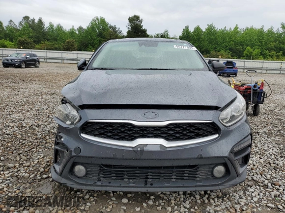 2021 Kia Forte FE with VIN 3KPF24AD7ME379461, listed as a Copart auction lot 55777005 with 74,778 mi miles and Salvage title. Bid and sale history available at DreamBid. Image 5.