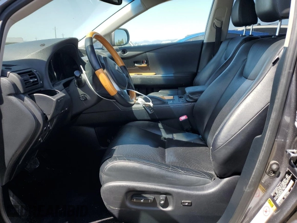 2014 Lexus RX 450h with VIN JTJBC1BA0E2455824, listed as a Copart auction lot 53266595 with 139,833 mi miles and Salvage title. Bid and sale history available at DreamBid. Image 7.