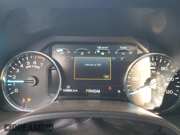 2019 Ford F-150 XL z VIN 1FTEW1EP6KFB40117, wystawiony jako Copart lot #51118595 z przebiegiem 103 964 mil mil oraz Szkoda całkowita • Salvage title. Historia ofert i sprzedaży dostępna na DreamBid. Obrazek 9.