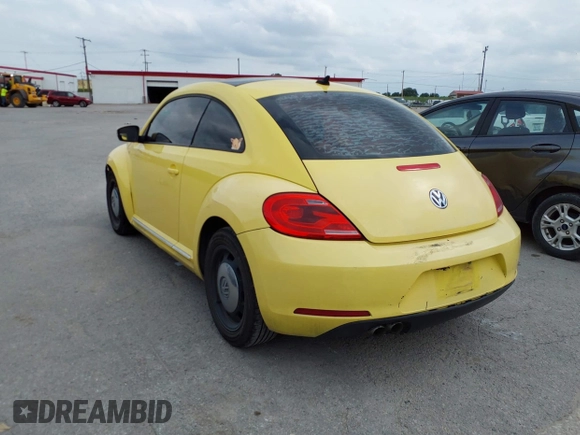 2013 Volkswagen Beetle 2.5L w/Sun/Sound/Nav with VIN 3VWJX7AT2DM680808, listed as a IAAI auction lot 42141906 with 113,399 mi miles and . Bid and sale history available at DreamBid. Image 3.