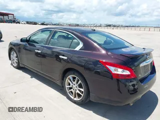 2011 Nissan Maxima SV with VIN 1N4AA5AP5BC855939, listed as a IAAI auction lot 42600437 with 211,716 mi miles and . Bid and sale history available at DreamBid. Image 3.