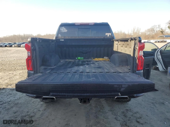 2019 Chevrolet Silverado 1500 LT Trail Boss with VIN 3GCPYFED0KG197983, listed as a Copart auction lot 43739275 with 91,354 mi miles and Salvage Title. Bid and sale history available at carsss.com. Image 6.