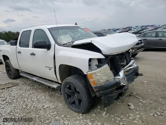 2008 Chevrolet Silverado 2500HD Work Truck with VIN 1GCHK23K18F175453, listed as a Copart auction lot 44219344 with 0 mi miles and Salvage Title. Bid and sale history available at carsss.com. Image 10.