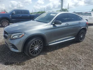2019 Mercedes-Benz GLC 300 z VIN WDC0J4KB3KF504703, wystawiony jako Copart lot #54913895 z przebiegiem 63 705 mil mil oraz Czysty tytuł • Clean title. Historia ofert i sprzedaży dostępna na DreamBid. Obrazek 1.