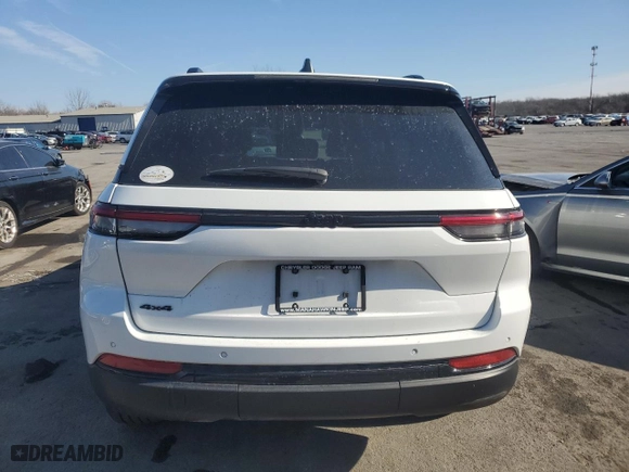 2023 Jeep Grand Cherokee Laredo with VIN 1C4RJHAG6PC601033, listed as a Copart auction lot 43014865 with 27,290 mi miles and Salvage Title. Bid and sale history available at carsss.com. Image 6.