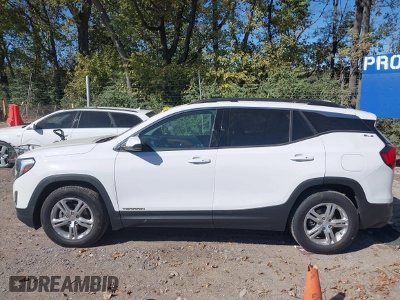 2020 GMC Terrain SLE with VIN 3GKALMEV1LL169897, listed as a IAAI auction lot 40530654 with 57,299 mi miles. Bid and sale history available at carsss.com. Image 14.