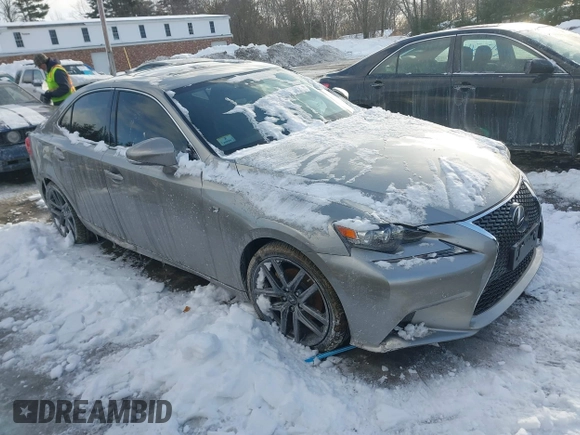 2015 Lexus IS 250 with VIN JTHCF1D28F5021296, listed as a IAAI auction lot 41572678 with 40,089 mi miles and . Bid and sale history available at DreamBid. Image 1.
