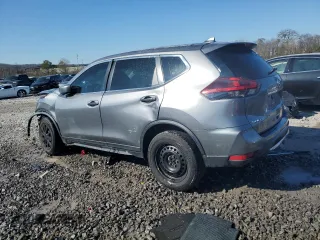2019 Nissan Rogue SV with VIN KNMAT2MV5KP500355, listed as a Copart auction lot 87527085 with 0 mi miles and Salvage Title. Bid and sale history available at carsss.com. Image 2.
