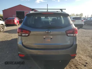 2017 Kia Rondo LX with VIN KNAHT8A32H7172595, listed as a Copart auction lot 74239824 with 0 mi miles and Salvage Title. Bid and sale history available at carsss.com. Image 6.