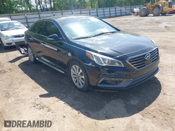 2016 Hyundai Sonata Sport with VIN 5NPE34AF2GH277530, listed as a IAAI auction lot 42096634 with 116,097 mi miles and . Bid and sale history available at DreamBid. Image 1.