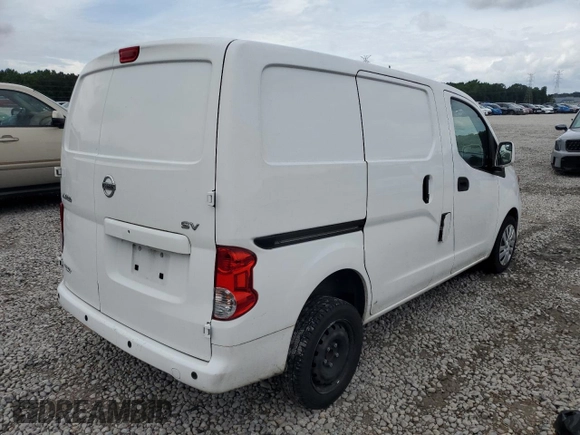 2020 Nissan NV200 SV with VIN 3N6CM0KN4LK698939, listed as a Copart auction lot 60987455 with 101,200 mi miles and Salvage title. Bid and sale history available at DreamBid. Image 3.