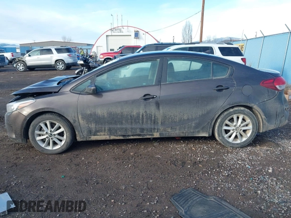 2017 Kia Forte LX with VIN 3KPFL4A78HE022030, listed as a IAAI auction lot 41129136 with 115,820 mi miles. Bid and sale history available at carsss.com. Image 14.