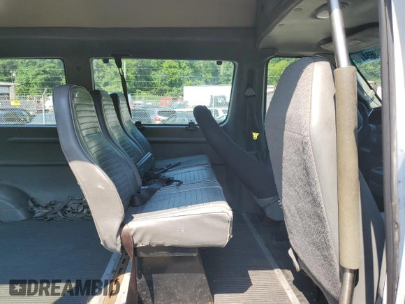 2007 Ford Econoline Cargo Commercial with VIN 1FTNS24W67DB44004, listed as a Copart auction lot 59058654 with 232,452 mi miles and Salvage Title. Bid and sale history available at DreamBid. Image 11.