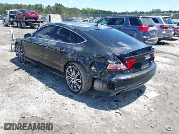 2013 Audi A7 Prestige with VIN WAU2GAFC8DN121215, listed as a IAAI auction lot 42246162 with 123,283 mi miles and . Bid and sale history available at DreamBid. Image 3.
