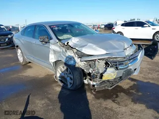2020 Chevrolet Impala Premier with VIN 2G1105S34L9103384, listed as a IAAI auction lot 41626665 with 80,398 mi miles. Bid and sale history available at carsss.com. Image 1.