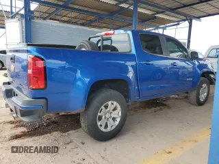 2019 Chevrolet Colorado 2WD LT with VIN 1GCGSCENXK1122733, listed as a Copart auction lot 50536375 with 101,821 mi miles and Salvage Title. Bid and sale history available at DreamBid. Image 3.