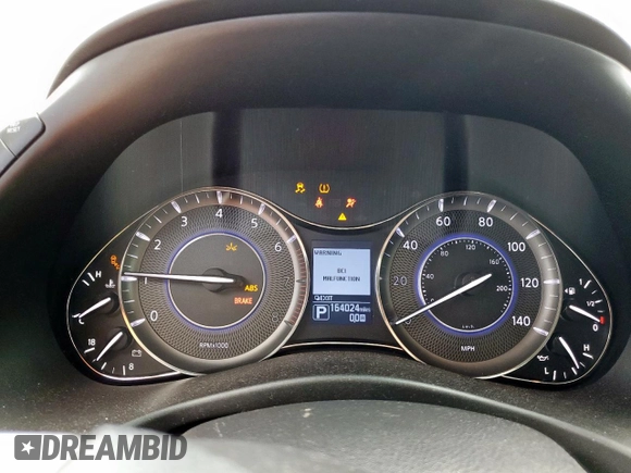 2017 Infiniti QX80 with VIN JN8AZ2NF9H9641338, listed as a Copart auction lot 56565675 with 164,024 mi miles and Salvage title. Bid and sale history available at DreamBid. Image 9.