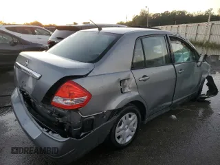 2010 Nissan Versa 1.8 S with VIN 3N1BC1AP3AL466837, listed as a Copart auction lot 81192114 with 64,633 mi miles and Salvage Title. Bid and sale history available at carsss.com. Image 3.