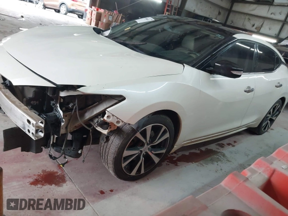 2017 Nissan Maxima Platinum with VIN 1N4AA6AP7HC382348, listed as a IAAI auction lot 41600411 with 113,611 mi miles. Bid and sale history available at carsss.com. Image 14.