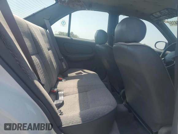 1999 Nissan Sentra XE with VIN 1N4AB41D2XC700091, listed as a Copart auction lot 59734435 with 53,658 mi miles and Salvage title. Bid and sale history available at DreamBid. Image 10.