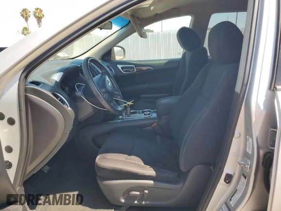 2014 Nissan Pathfinder S z VIN 5N1AR2MM6EC623157, wystawiony jako Copart lot #64110745 z przebiegiem 124 100 mil mil oraz Szkoda całkowita • Salvage title. Historia ofert i sprzedaży dostępna na DreamBid. Obrazek 7.