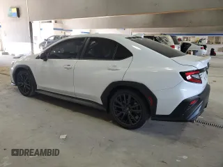 2022 Subaru WRX Limited with VIN JF1VBAL66N9028559, listed as a Copart auction lot 47025075 with 18,095 mi miles and Salvage title. Bid and sale history available at DreamBid. Image 2.