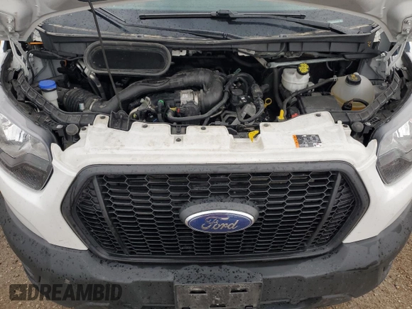 2023 Ford Transit Cargo с VIN 1FTBR1C8XPKB44983, выставлен на аукционе Copart как лот 63350635 с пробегом 73 083 миль миль и Списание • Salvage title. История ставок и продаж доступна на DreamBid. Изображение 12.