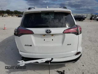 2017 Toyota RAV4 XLE with VIN JTMWFREV4HJ709358, listed as a Copart auction lot 42289365 with 44,900 mi miles and Salvage Title. Bid and sale history available at DreamBid. Image 6.